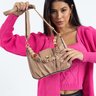Bolsa bege tiracolo