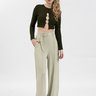 calca pantalona tecido cinto wide leg mana banana 11