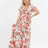 vestido floral longo elastex barato mana banana 7
