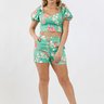conjunto shorts cropped verao floral estampado mana banana 5