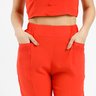 conjunto cropped calca alfaiataria liso mana banana 10