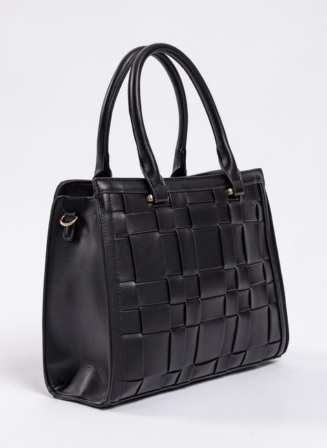 bolsa quadrada trancada lisa colorida mana banana 20