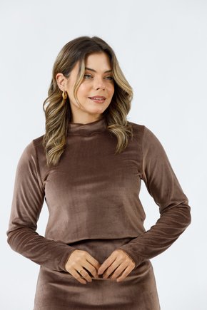 blusa veludo manga longa mana banana 6