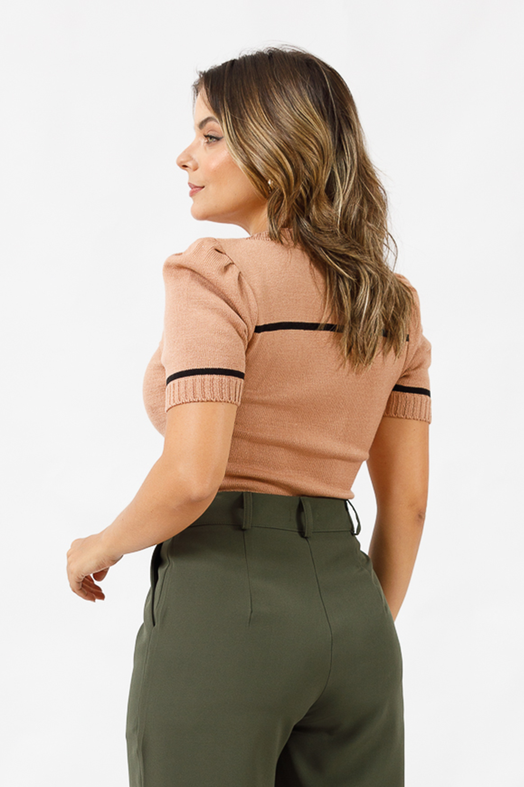 Blusa De Modal Manga Curta Maraísa Loja Mana Banana