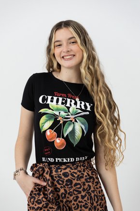 tshirt cereja frutas camiseta algodao mana banana 7