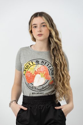 tshirt camiseta morango frutas algodao mana banana 3