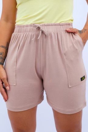 shorts liso malha elastico mana banana 1