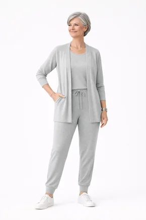 Conjunto 3 Peças de Lanzinha Calça Jogger | Loja Mana Banana